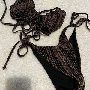 Shein sparkle swimsuit